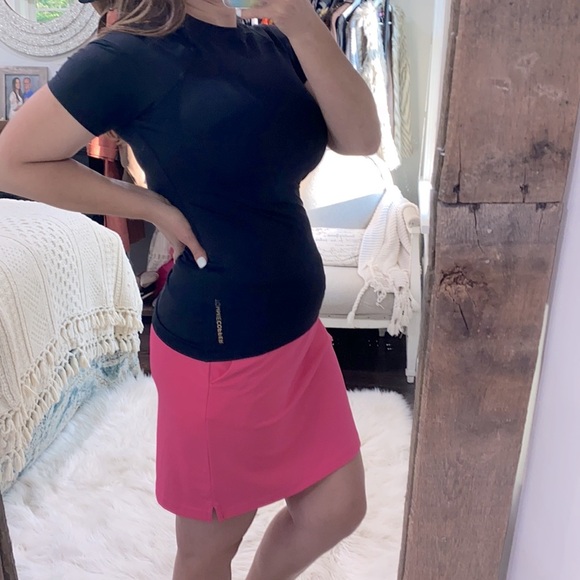 TOMMIE Cooper black fitted athletic top size large - Picture 2 of 6